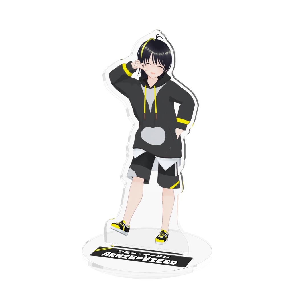 アクリルフィギュア(アニー・イールド、いえい!)