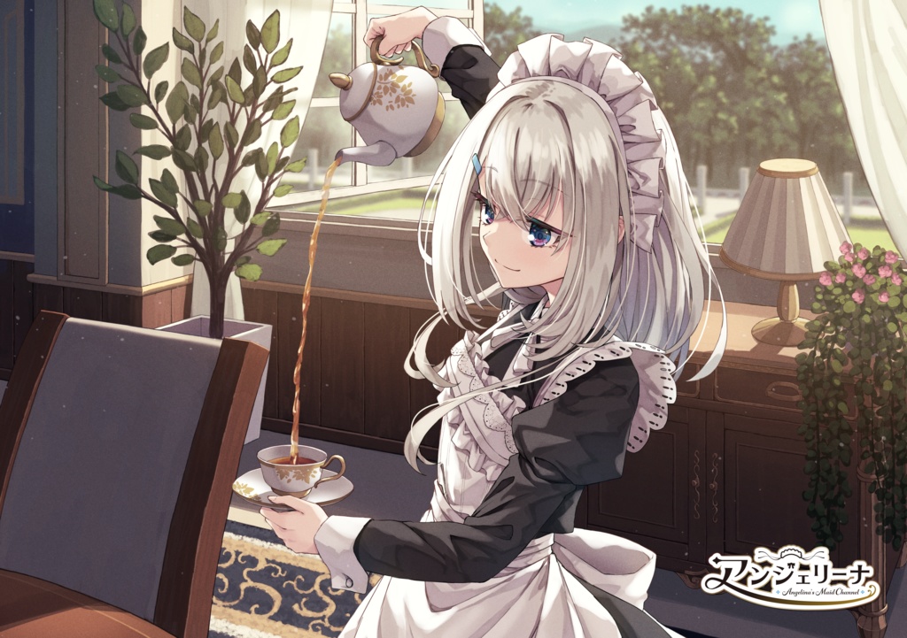 アンジェリーナ5周年記念ビジュアルパネル