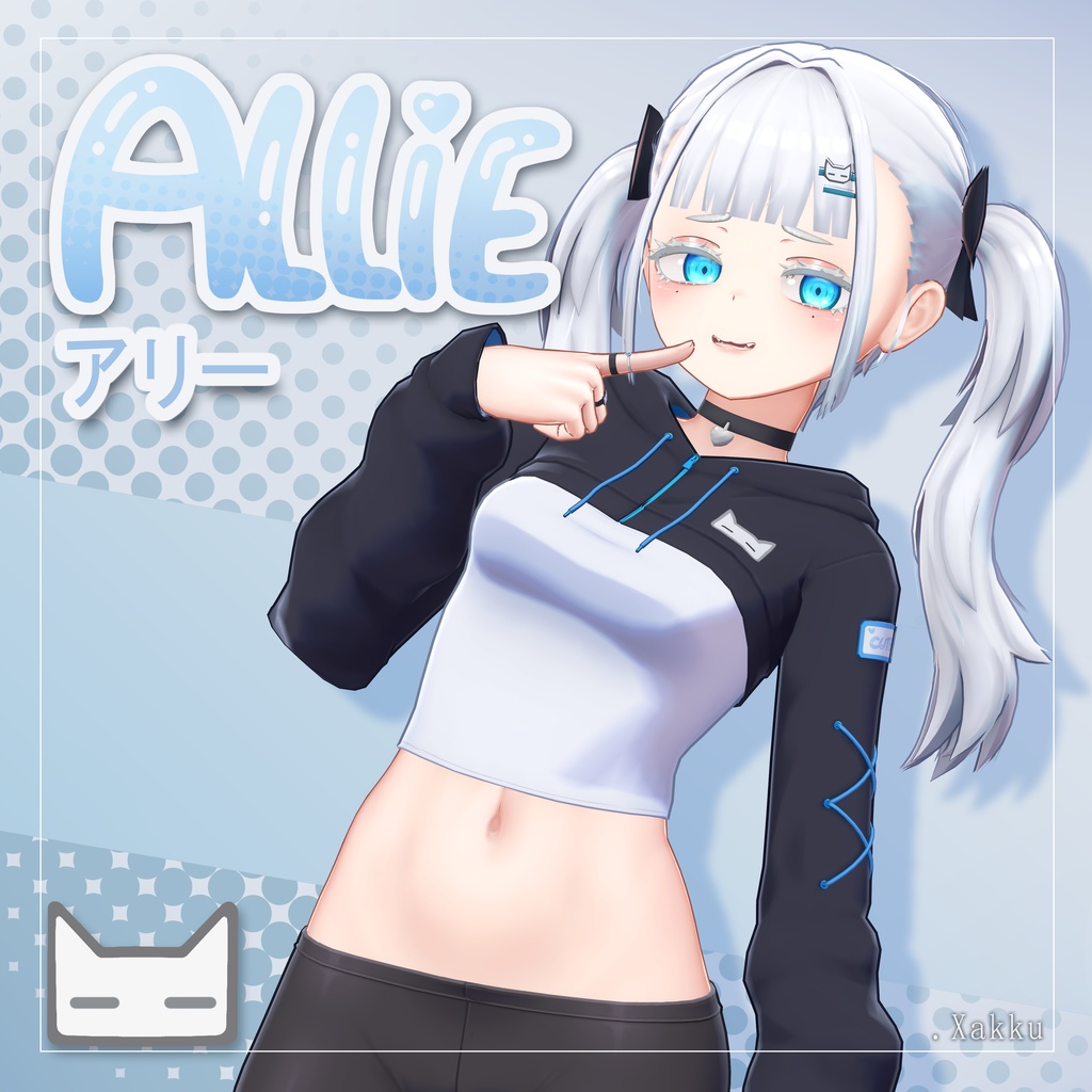 オリジナル3Dモデル「アリー」 / "Allie" Original 3D Model