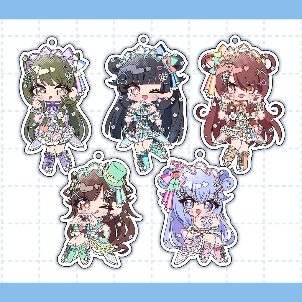 【シャニマス】アクリルキーホルダー 9種【リフレ】