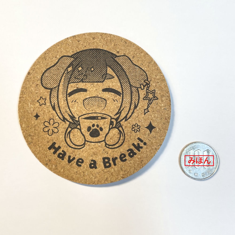 コルクコースター かきょう