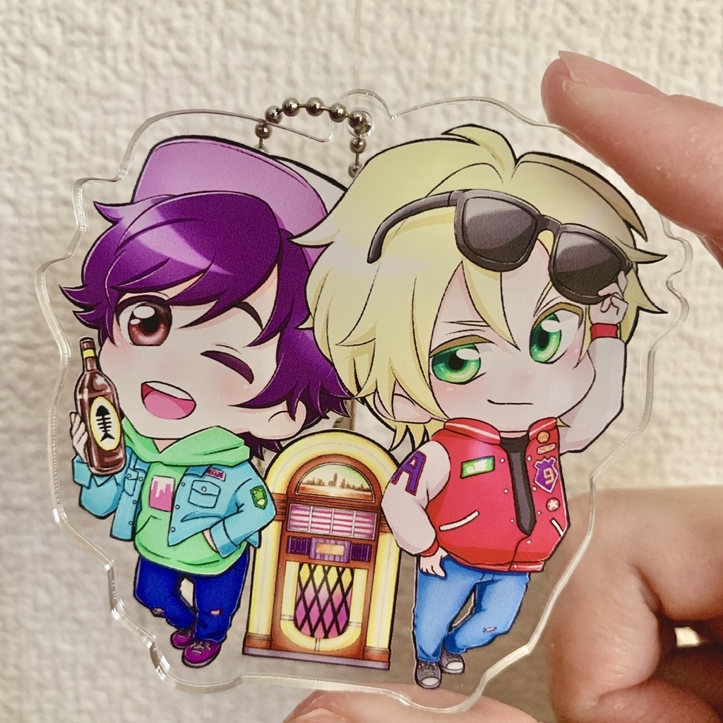 アッシュ＆英二アクキー③
