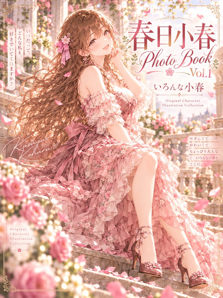 【AIイラスト集】いろんな小春|春日小春 Photo Book Vol.1