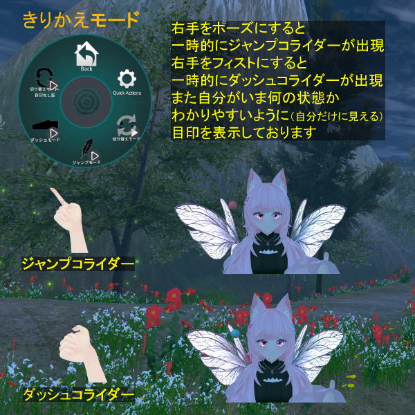 【VRChat】空飛ぶ羽【PC版専用】 - もも's Made - BOOTH