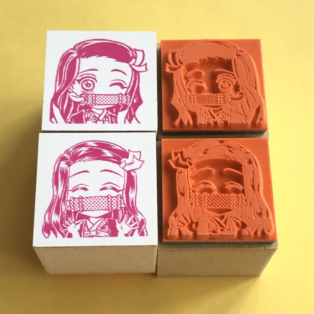 鬼滅の刃 キャラ&イメージスタンプ ハンコ 【弐の型】