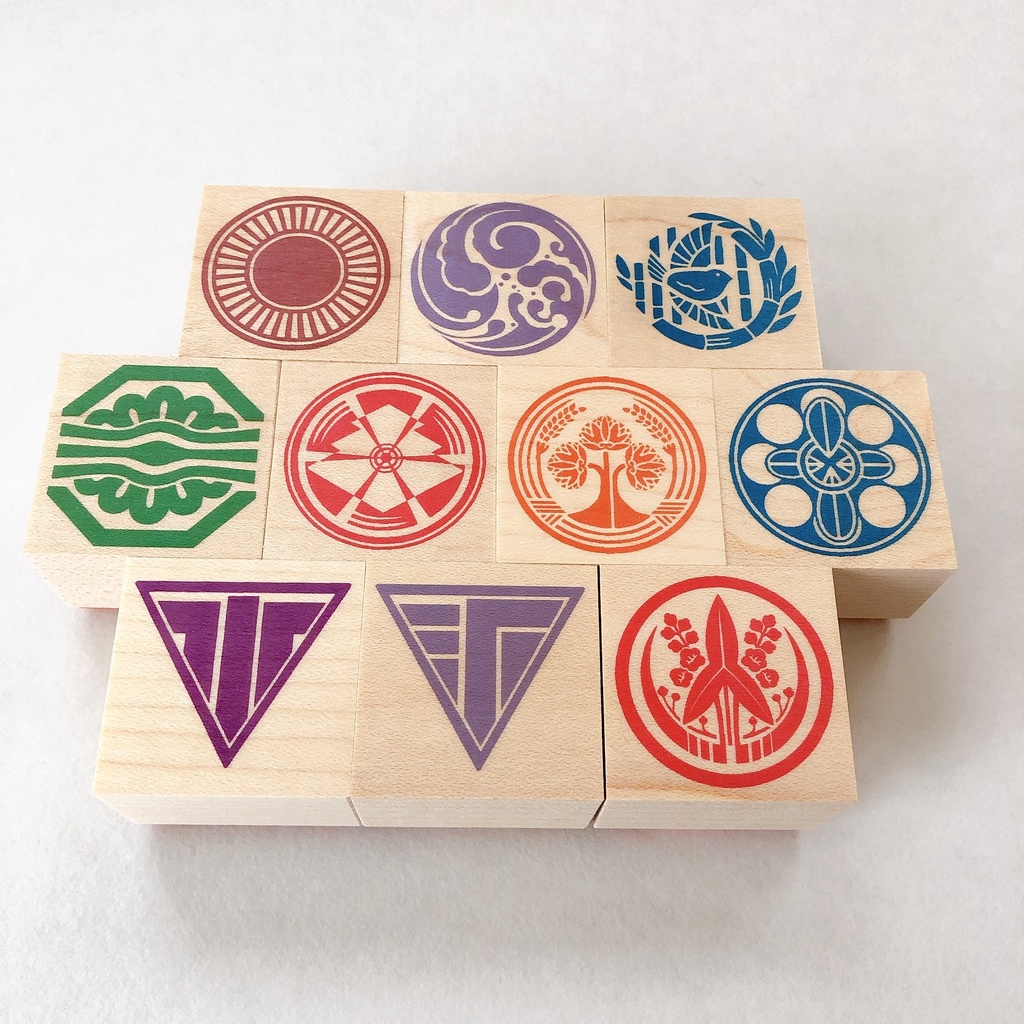 刀紋スタンプ 刀剣乱舞 紋のみ 3㎝サイズ はんこ とうらぶ