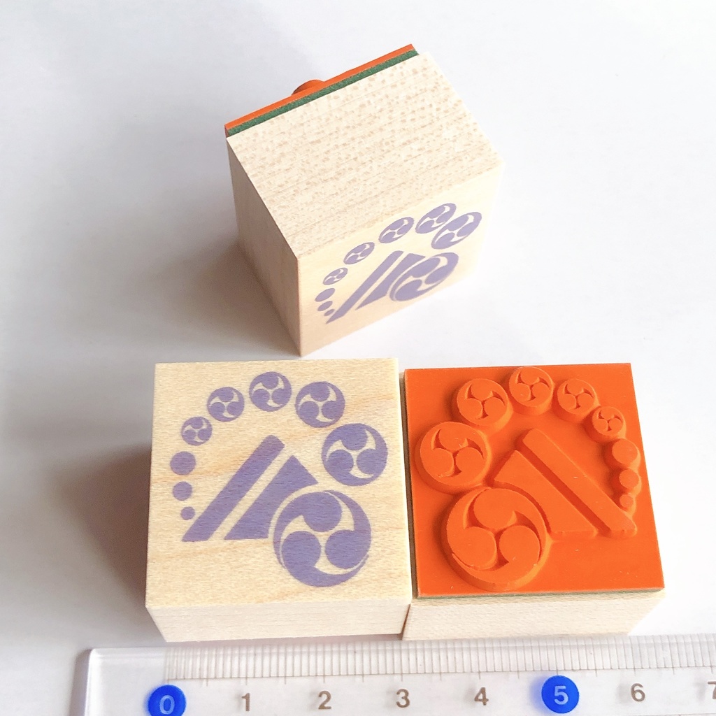 刀紋スタンプ 刀剣乱舞 紋のみ 3㎝サイズ はんこ とうらぶ