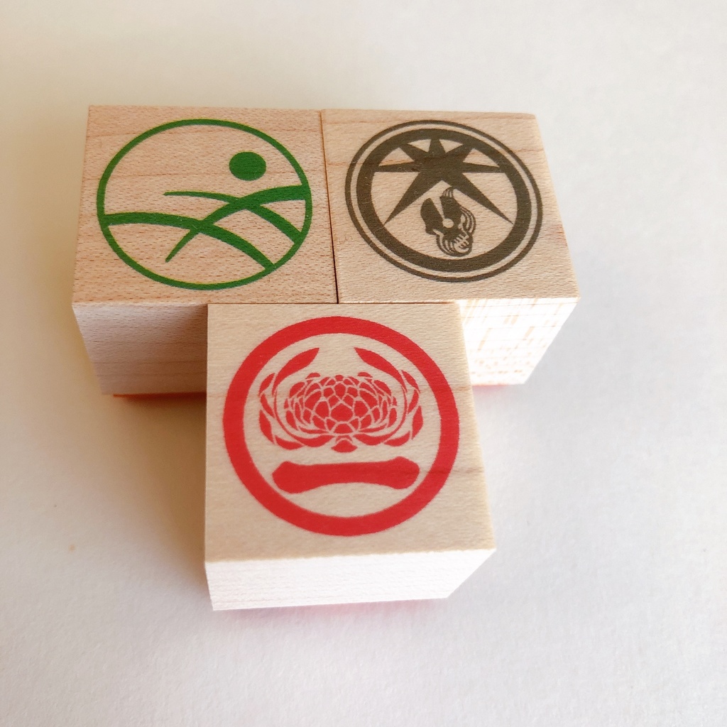 刀剣乱舞 刀紋スタンプ 紋のみ 2.5cmサイズ とうらぶ ハンコ