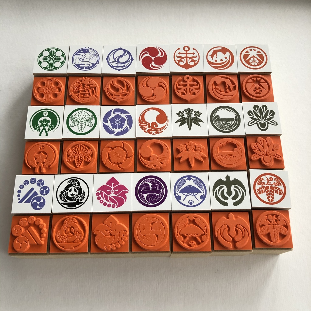 刀紋スタンプ 刀剣乱舞 紋のみ 2cm はんこ とうらぶ