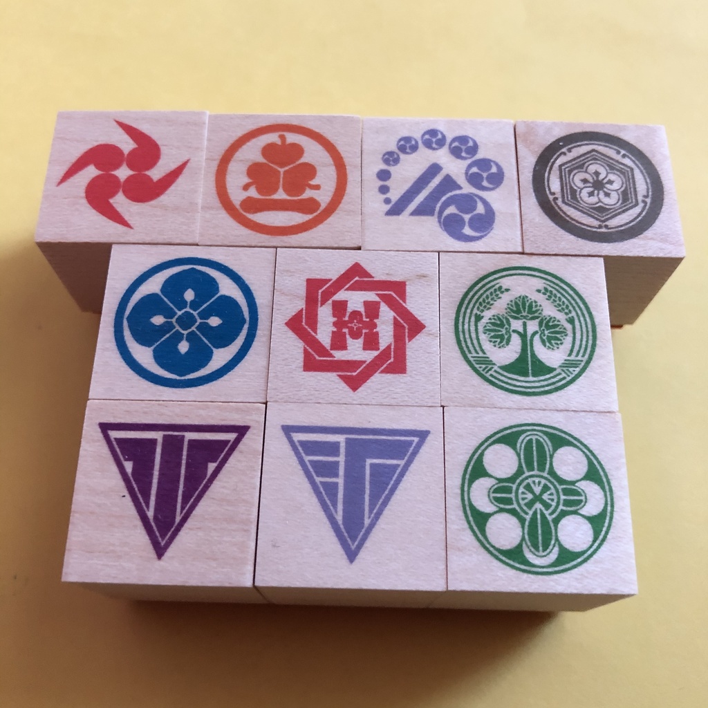 刀紋スタンプ 刀剣乱舞 紋のみ 2cm はんこ とうらぶ