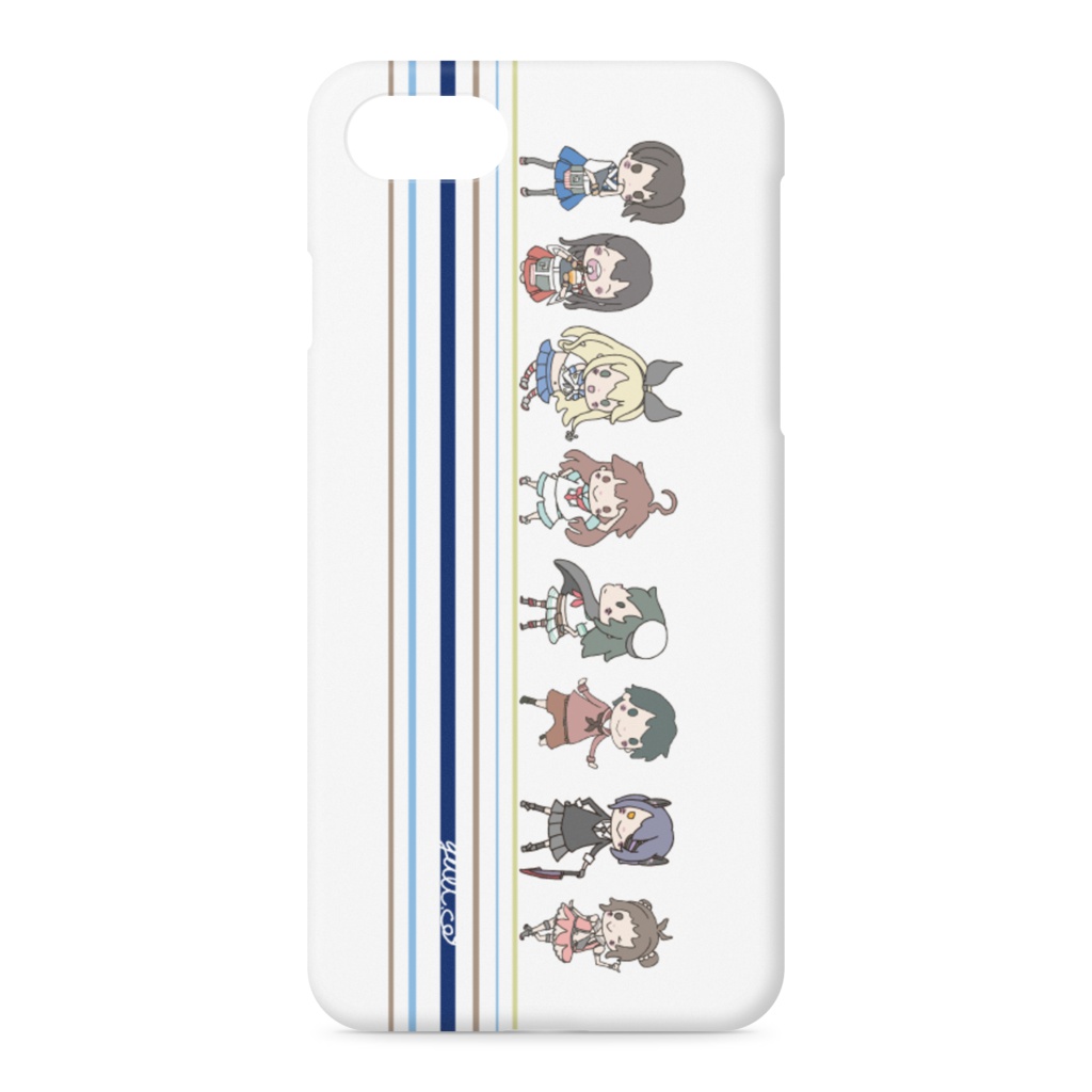 艦これ Iphone７ 6 5ケース 白 Rico Shop Booth