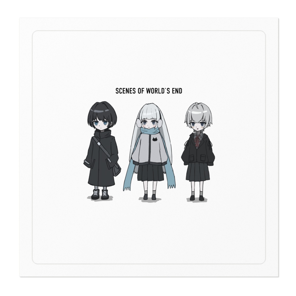 SCENES OF WORLD`S END sticker