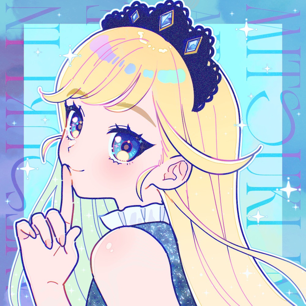 【倉庫発送】ミーたんオーロラステッカー