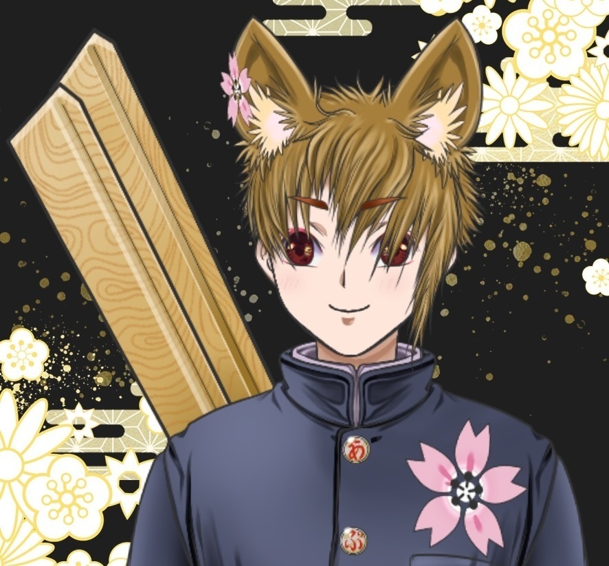 【Live2Dモデル(※汎用モデル)】きつね少年