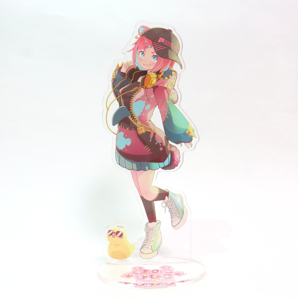 【再販/受注生産】くまのこぴぴこアクリルスタンド「アニソンDJ Ver.」