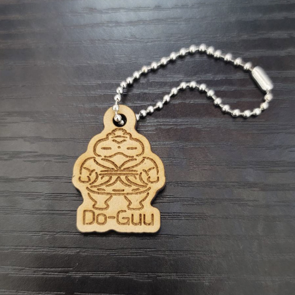 【再販/受注生産】【ド・グウ】ドグウの刻印木版「まないーた」+木製キ-ホルダー(モクキー)セット