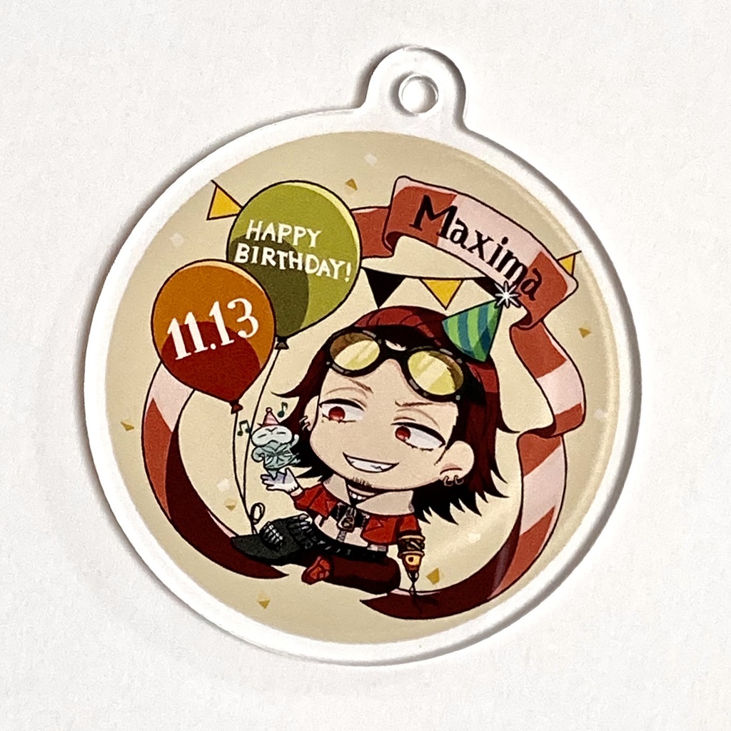 【槙島レゴ】お誕生日アクリルキーホルダー