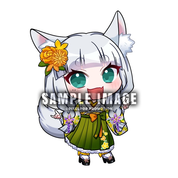 【受注生産】【大萩キタ】新衣装SDアクリルキーホルダー