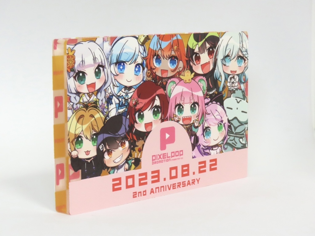 【受注生産】PIXELPOP 2nd Anniversary 記念アクリルブロック