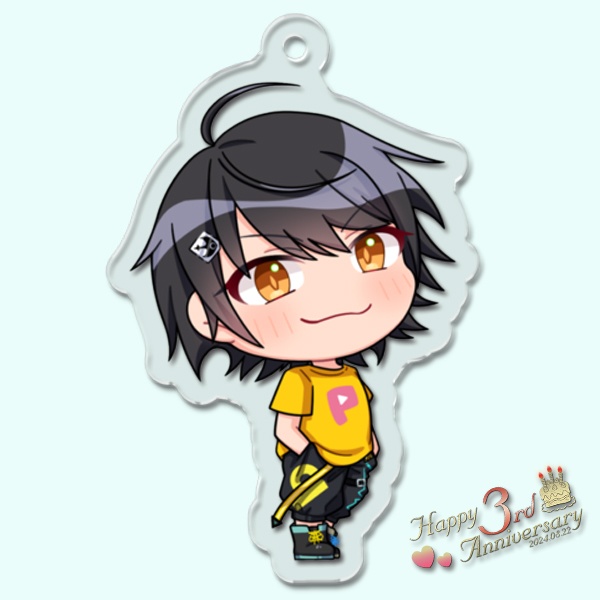 【3周年記念】ピクポTアクリルキーホルダー【受注生産】