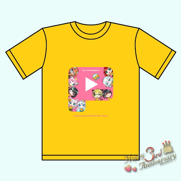 【3周年記念】ピクポT（3周年限定Ver.）【受注生産】