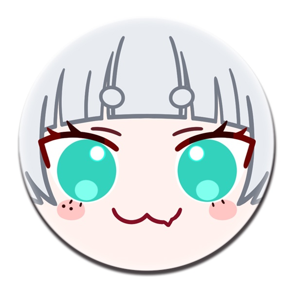 【大萩キタ】ぷにぷに缶バッジ【受注生産】