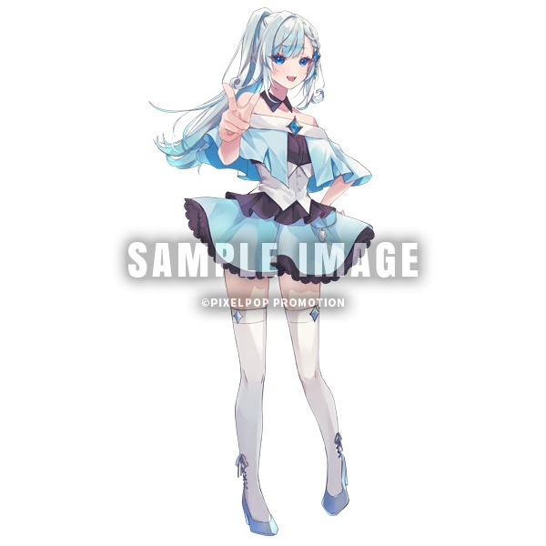 【Torcheer】白姫つぶら アクリルスタンド【受注生産】