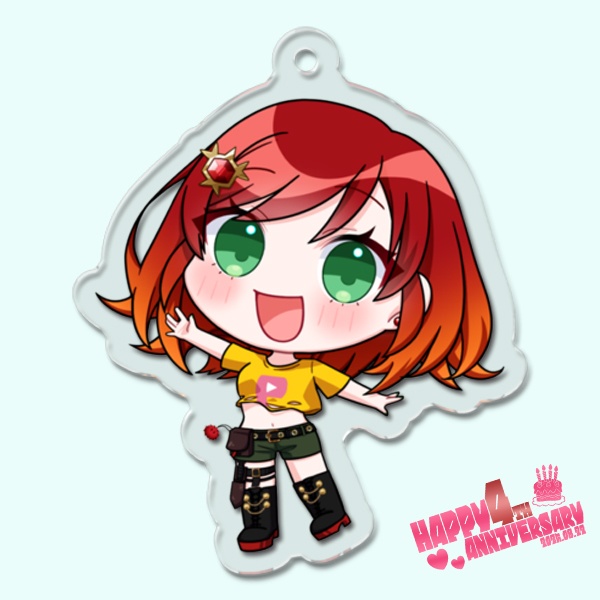 【4周年記念】ピクポTアクリルキーホルダー【受注生産】