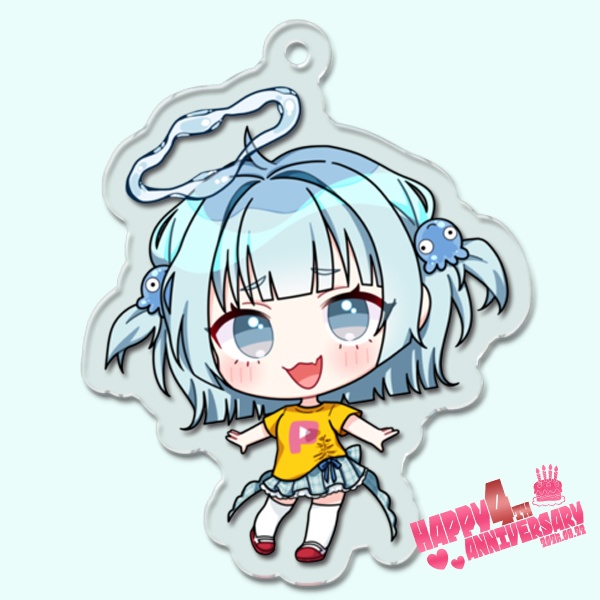 【4周年記念】ピクポTアクリルキーホルダー【受注生産】