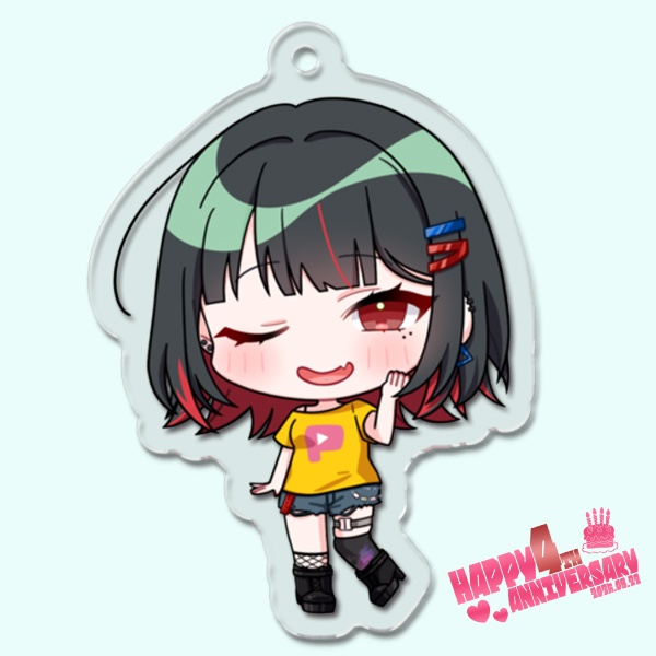 【4周年記念】ピクポTアクリルキーホルダー【受注生産】