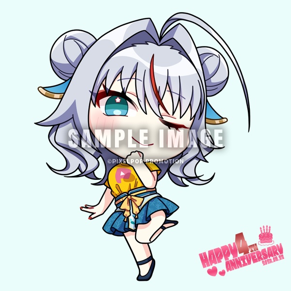 【4周年記念】ピクポTアクリルキーホルダー【受注生産】