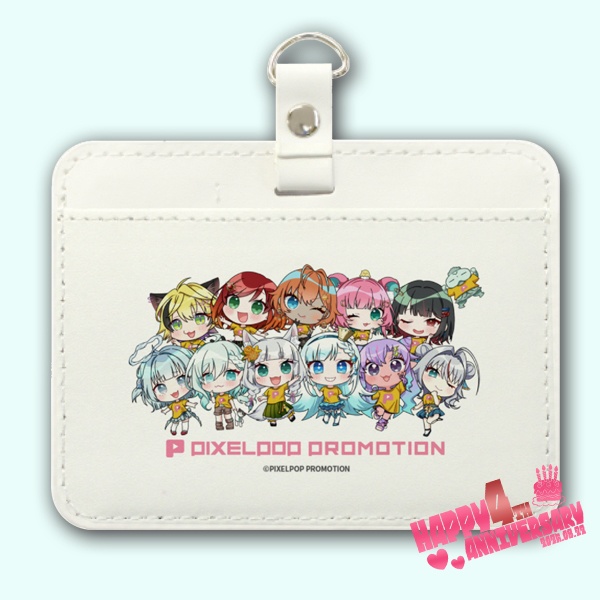 【4周年記念】ピクポオリジナルパスケース【受注生産】
