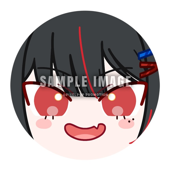 【煙火草れまこ】ぷにぷに缶バッジ【受注生産】