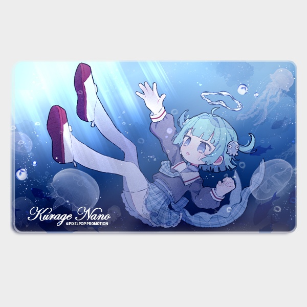 【海月ナノ】海よりも深いアクリルブロック【受注生産】