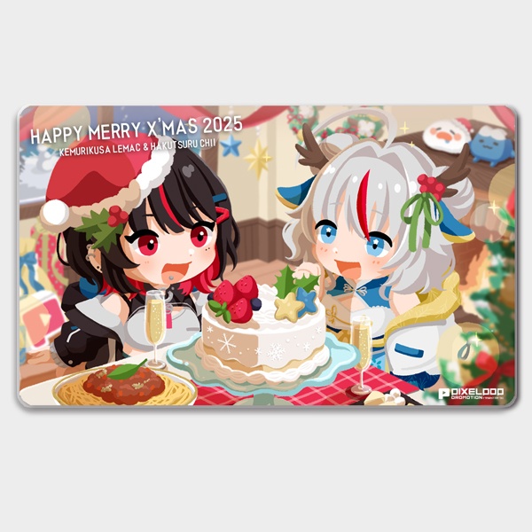 【煙火草れまこ×白鶴ちい】X'masパーリーアクリルブロック【受注生産】