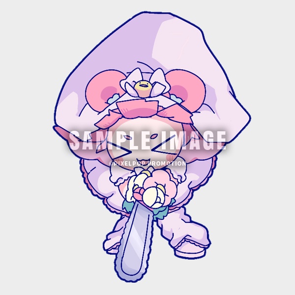 【くまのこぴぴこ】ガガガガチ恋!??アクリルキーホルダー【受注生産】