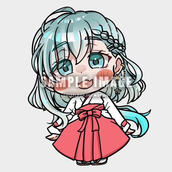 【受注生産】開運アクリルお守り(ミニチャーム付き)【謹賀新年】