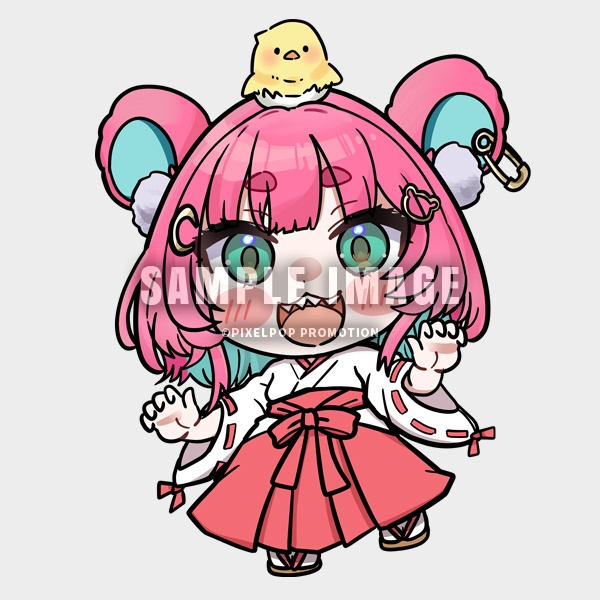 【受注生産】開運アクリルお守り(ミニチャーム付き)【謹賀新年】