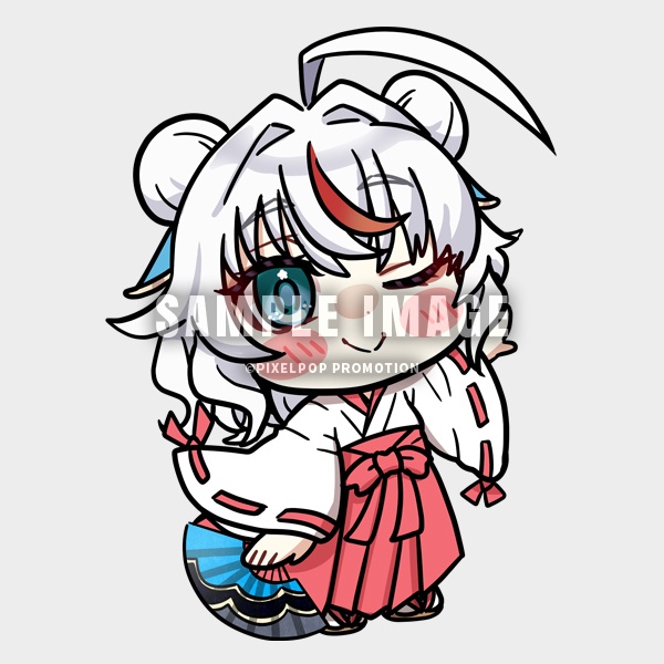 【受注生産】開運アクリルお守り(ミニチャーム付き)【謹賀新年】