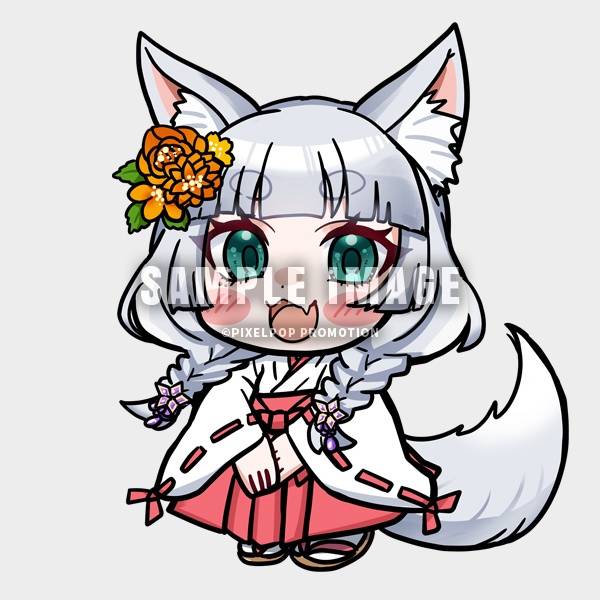 【受注生産】開運アクリルお守り(ミニチャーム付き)【謹賀新年】