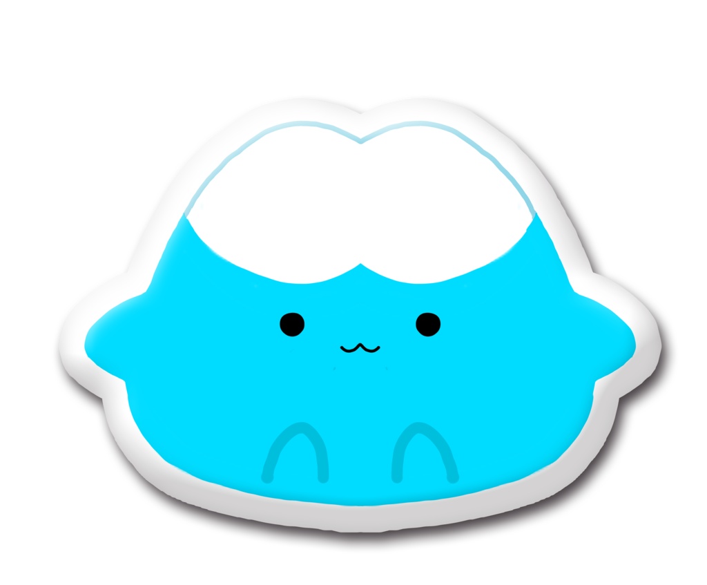 【白鶴ちい】いつでもいっしょ！ふじたんクッション【受注生産】