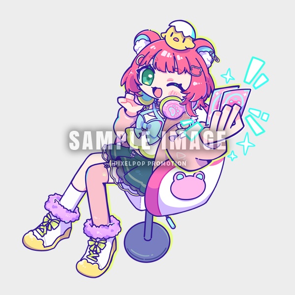 【くまのこぴぴこ】PPCDアクリルスタンド【受注生産】