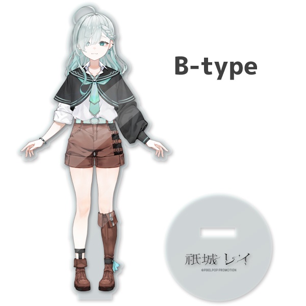 【祇城レイ】新衣装アクリルスタンド【受注生産】