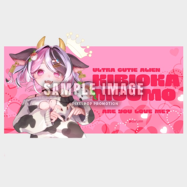【吉備岡もぅも】らぶりーもぅも オリジナルTシャツ
