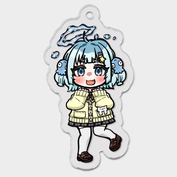 【ピクポ5期生】宀于ʖˋズッ`⊂も★JK アクリルキーホルダー【受注生産】