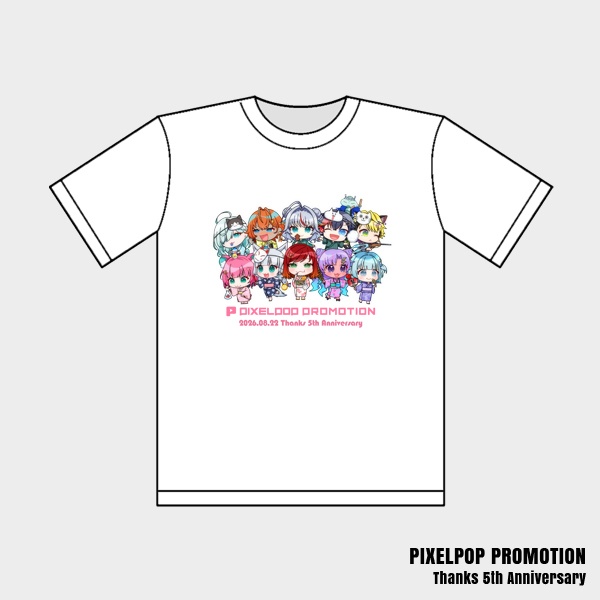 【ピクポ5周年】ピクメンSUMMER5周年T【受注生産】