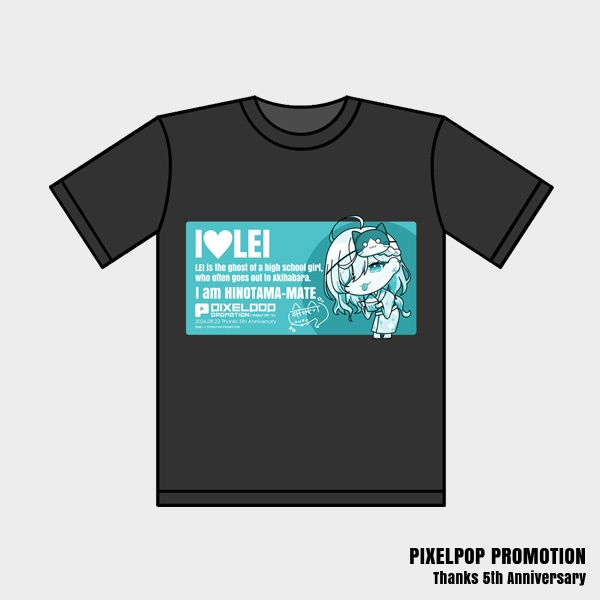【ピクポ5周年】推し宣言しときました！Tシャツ（祇城レイ）【受注生産】