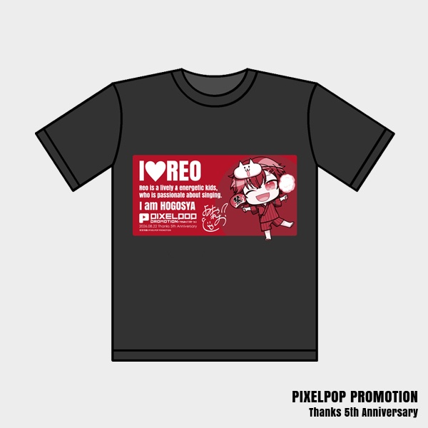 【ピクポ5周年】推し宣言しときました！Tシャツ（宵宮怜織）【受注生産】