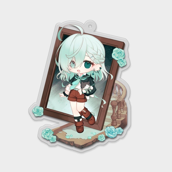【祇城レイ】アクリルキーホルダー【受注生産】