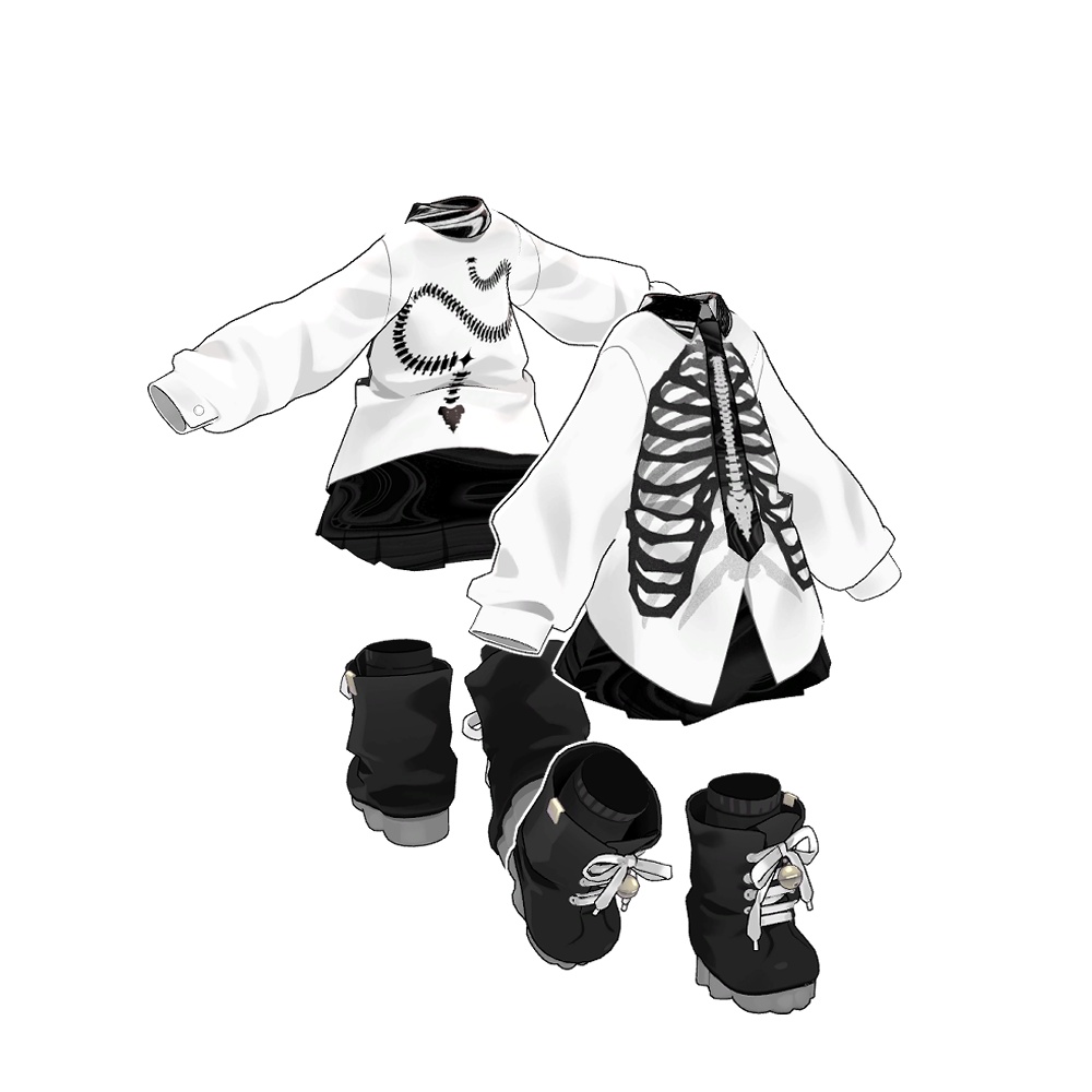 【セール中】【キプフェル Kipfel専用】Rib Cage Texture